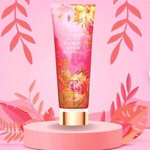 Victoria's Secret FLORAL AFFAIR lily & blush fragrance  lotion  8.oz